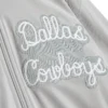 Authentic Dallas Cowboys Off White Varsity Jacket