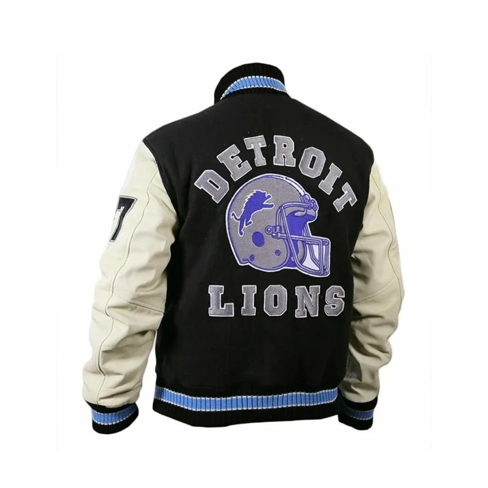 Axel Foley Detroit Lions Varsity Jacket