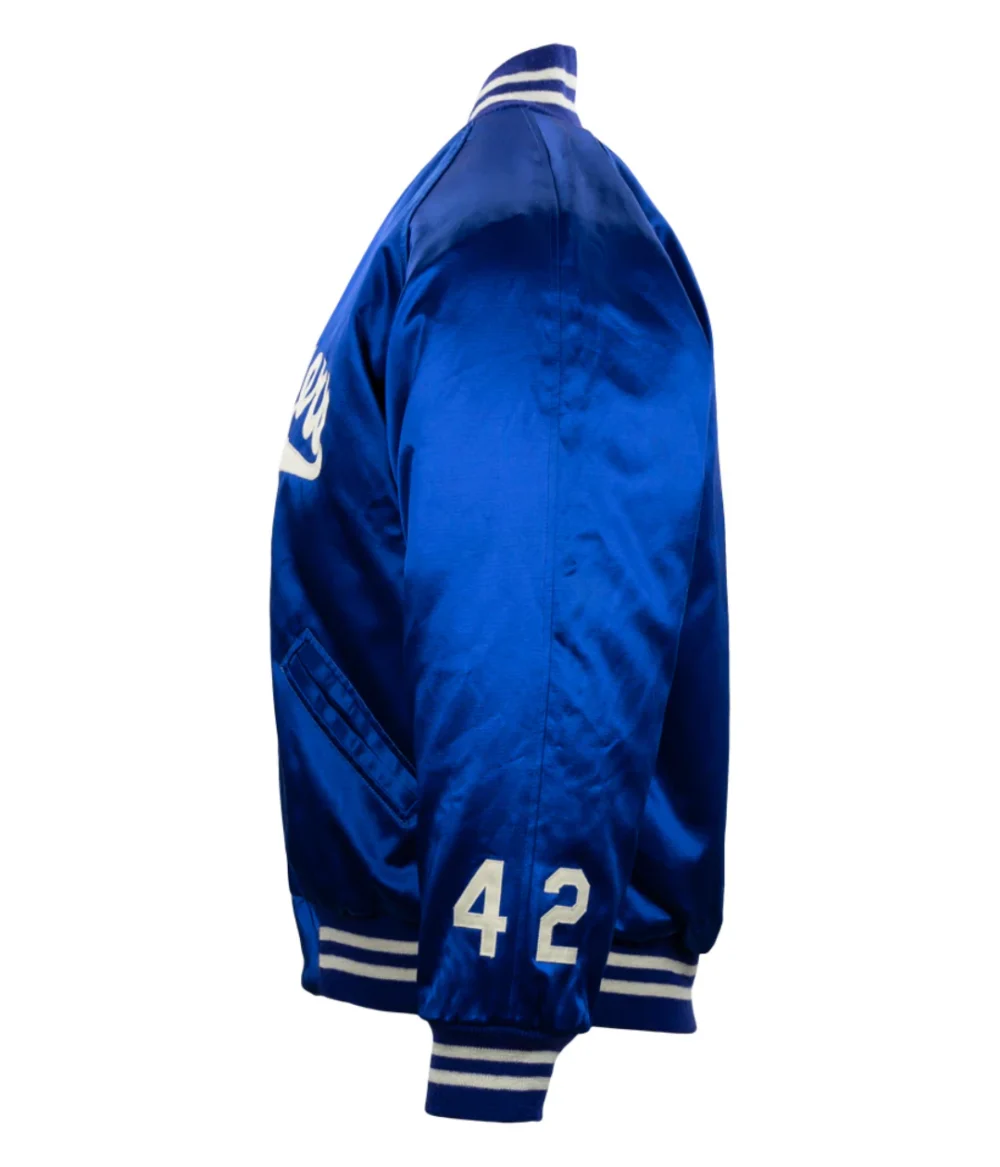 Brooklyn Dodgers Authentic Satin Varsity Jacket