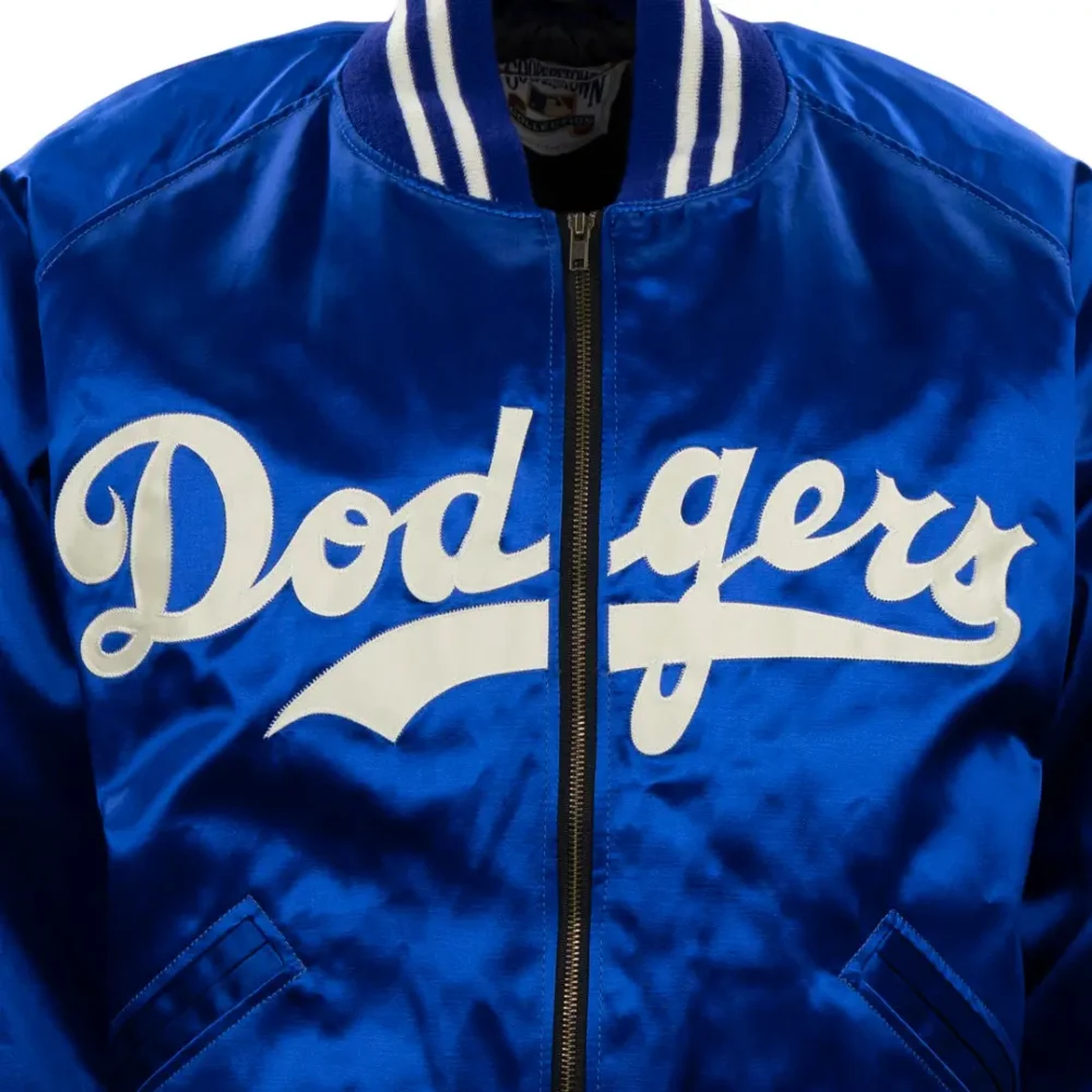 Brooklyn Dodgers Authentic Satin Varsity Jacket