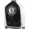 Brooklyn Nets Starter Point Guard Satin Varsity Jacket