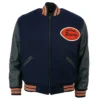 Chicago Bears Authentic Wool & Leather Varsity Jacket