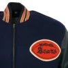 Chicago Bears Authentic Wool & Leather Varsity Jacket