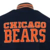 Chicago Bears Authentic Wool & Leather Varsity Jacket