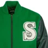 Chicago White Sox Authentic Varsity Wool & Leather Jacket