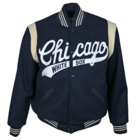 Chicago White Sox 1967 Authentic Navy Wool Varsity Jacket