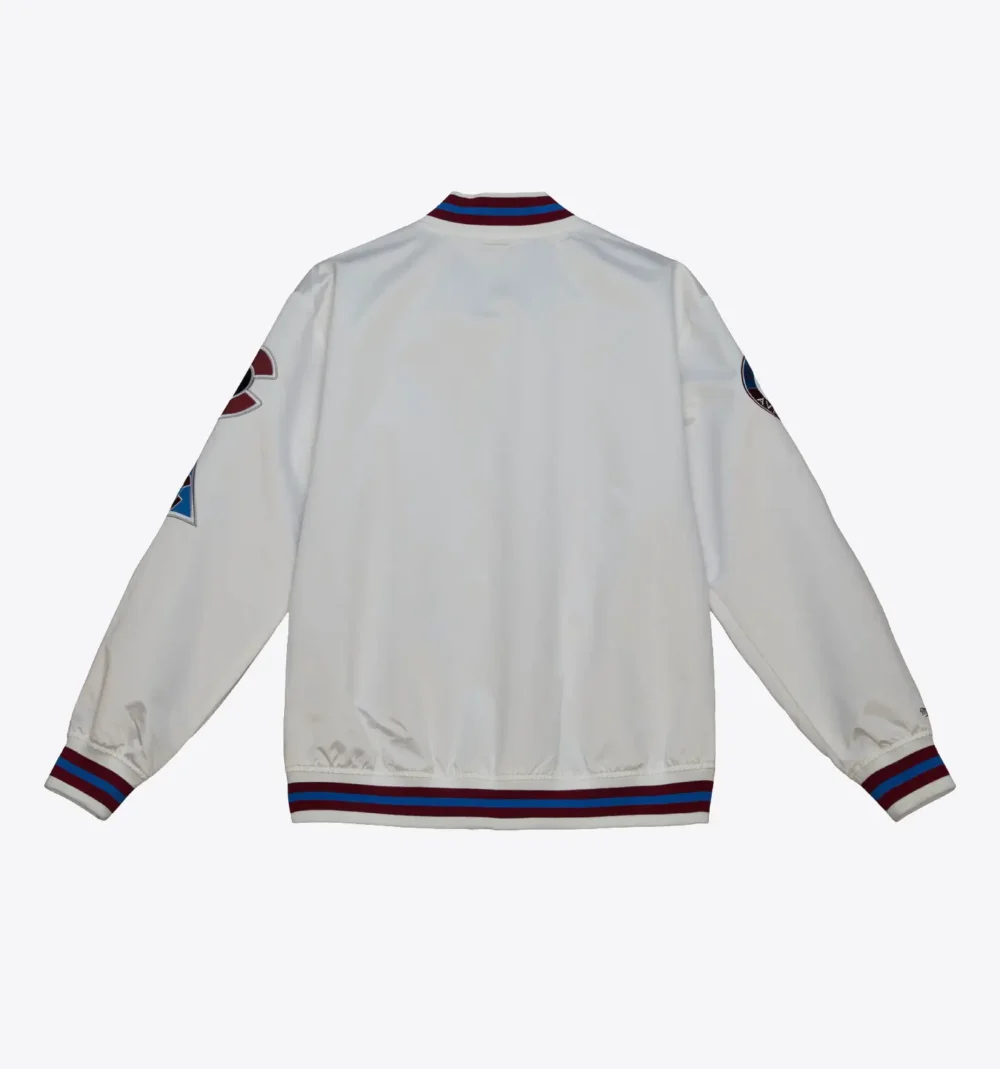 City Collection Lightweight Satin Jacket Colorado Avalanche