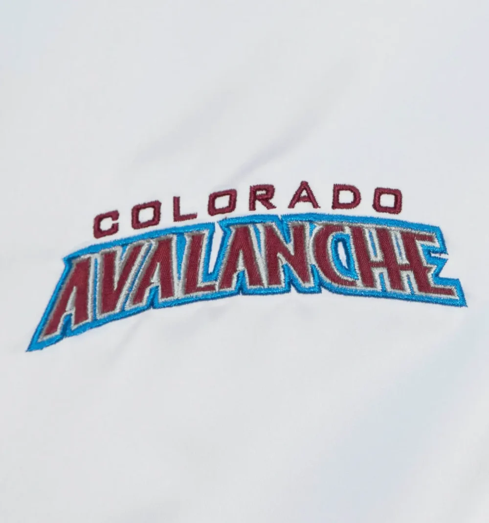 City Collection Lightweight Satin Jacket Colorado Avalanche