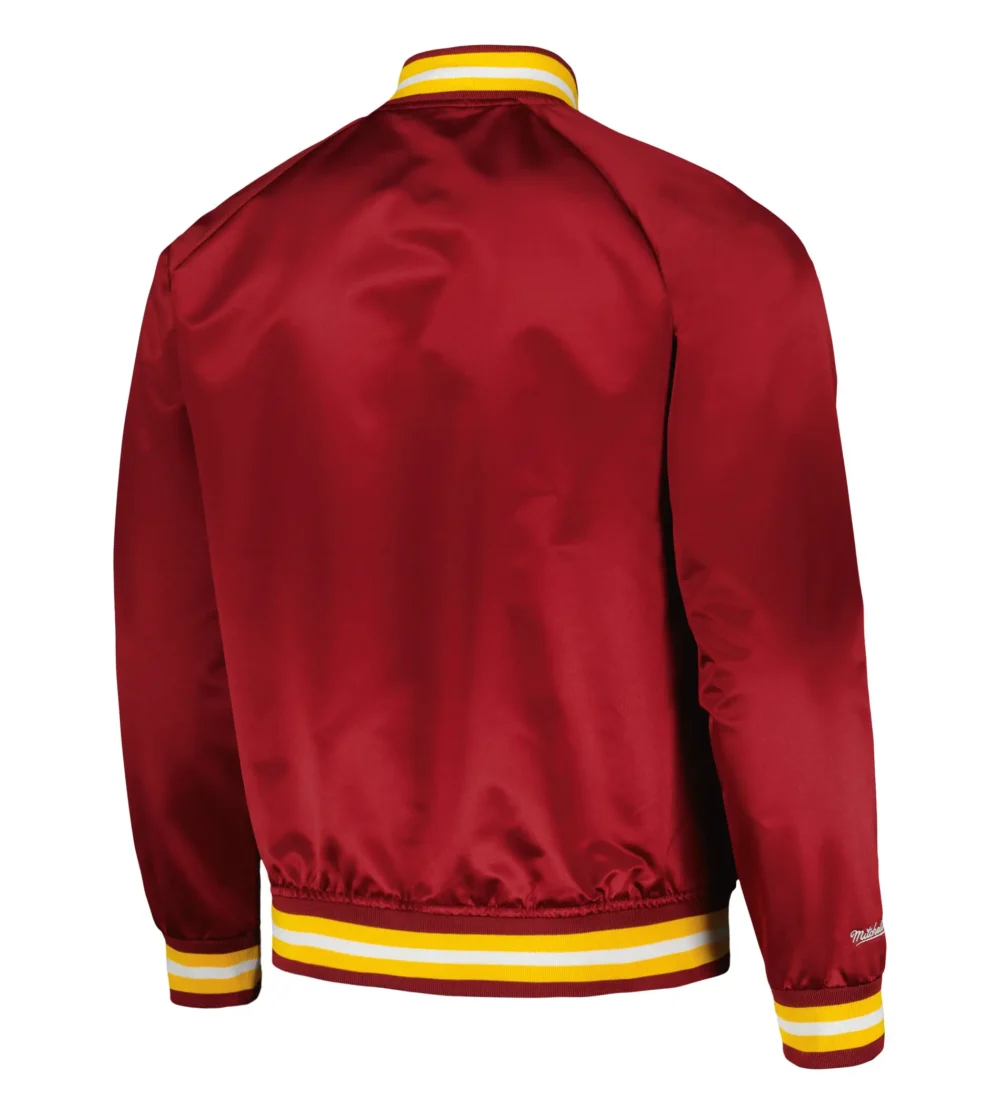 Cleveland Cavaliers Hardwood Classics Throwback Varsity Jacket