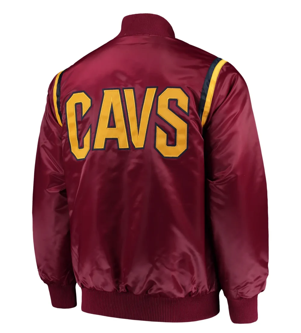 Cleveland Cavaliers Starter Maroon Varsity Jacket