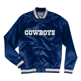 Dallas Cowboys Blue Varsity Jacket