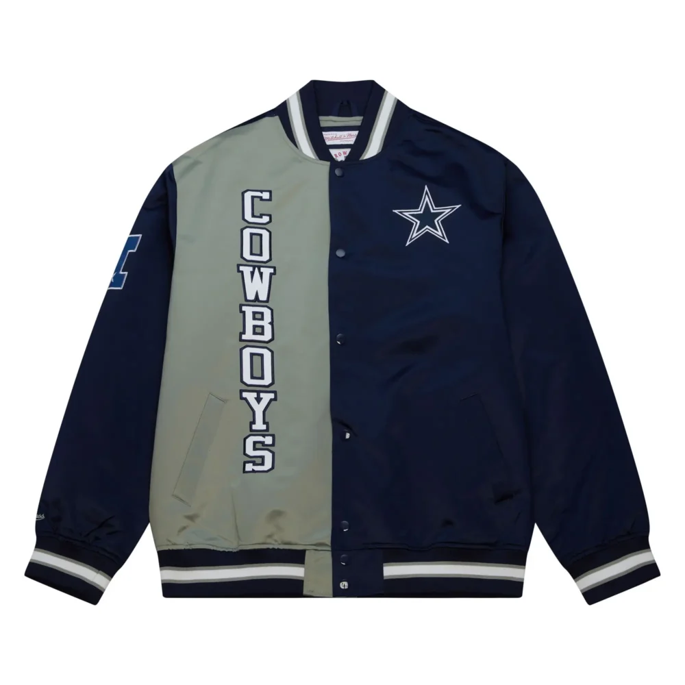 Dallas Cowboys Team OG 2.0 Blue Varsity Jacket