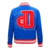Detroit Pistons Women´s Mashup Satin Varsity Jacket
