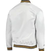 Golden State Warriors Hardwood Classics Raglan Satin Varsity Jacket