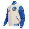 Golden State Warriors Pro Standard Retro Classic Varsity Jacket