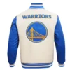 Golden State Warriors Pro Standard Retro Classic Varsity Jacket