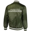 Golden State Warriors Starter Satin Green Jacket