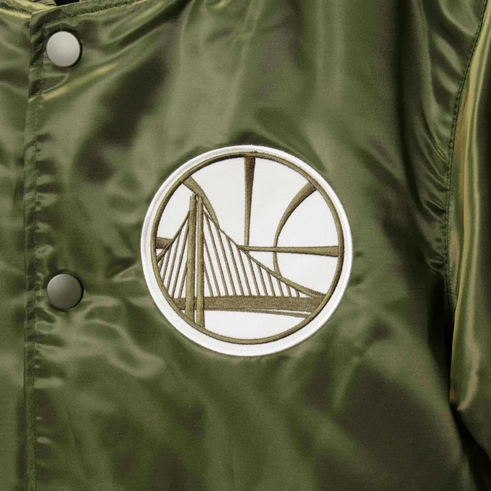 Golden State Warriors Starter Satin Green Jacket