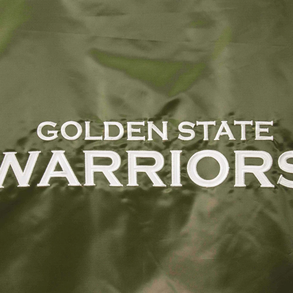 Golden State Warriors Starter Satin Green Jacket