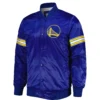 Golden State Warriors Starter Satin Varsity Jacket