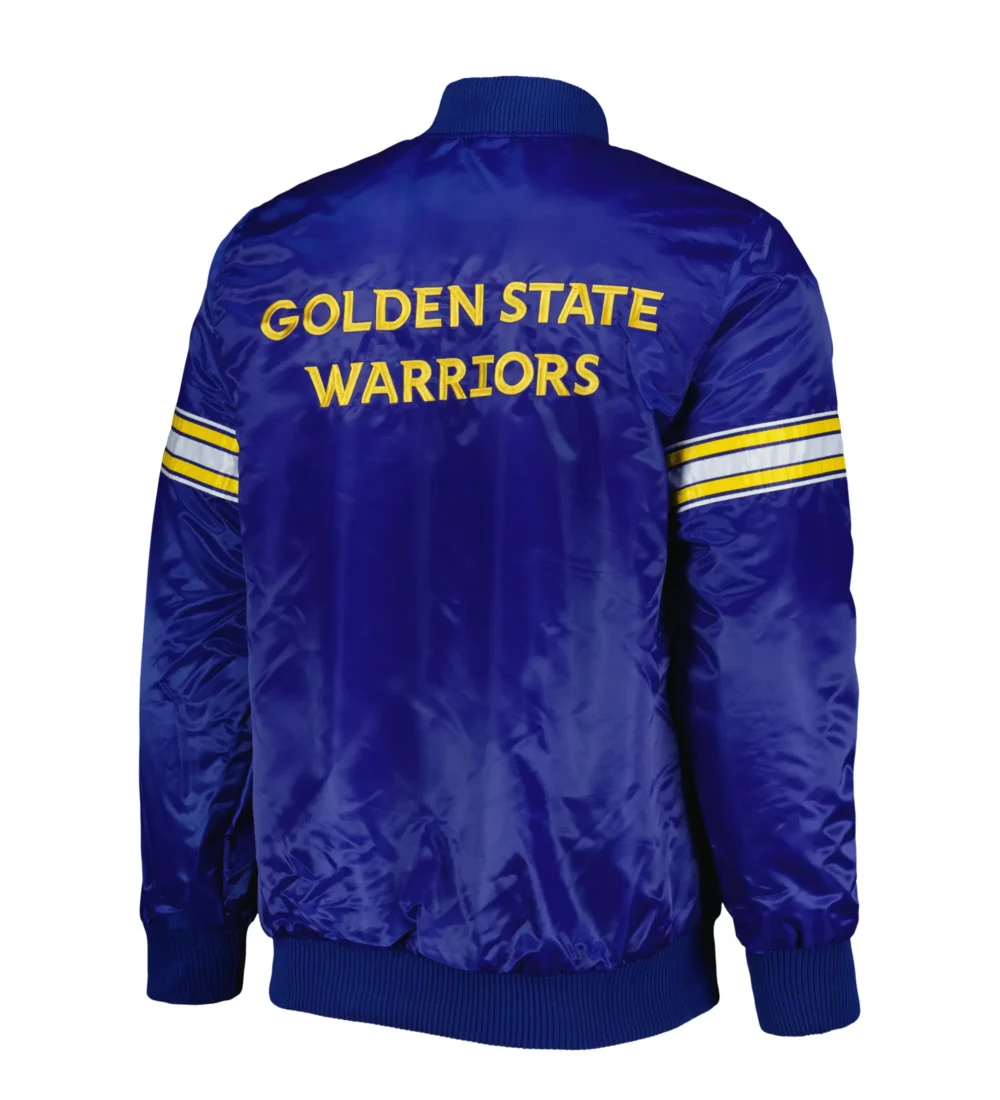 Golden State Warriors Starter Satin Varsity Jacket