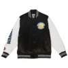 Golden State Warriors Team Origins Satin Varsity Jacket