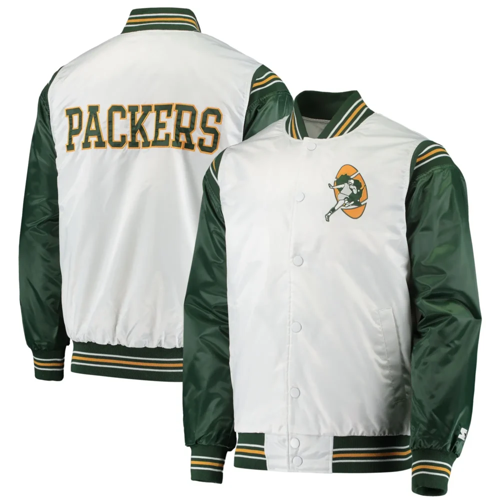 Starter Historic Logo Renegade Satin Varsity Jacket