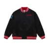 Heavyweight Satin Black Jacket Atlanta Falcons