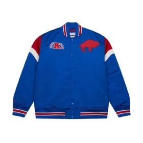 Heavyweight Satin Jacket Buffalo Bills