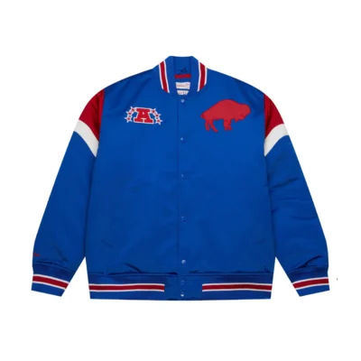 Heavyweight Satin Jacket Buffalo Bills