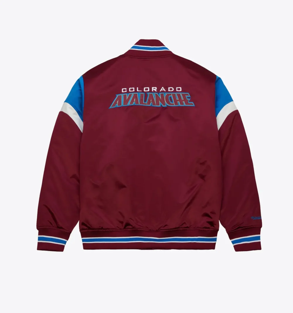 Heavyweight Satin Jacket Colorado Avalanche