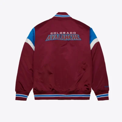 Heavyweight Satin Jacket Colorado Avalanche