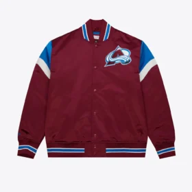 Heavyweight Satin Jacket Colorado Avalanche