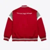 Heavyweight Satin Jacket Detroit Red Wings