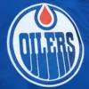 Heavyweight Satin Jacket Edmonton Oilers