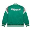 Heavyweight Satin Jacket Philadelphia Eagles