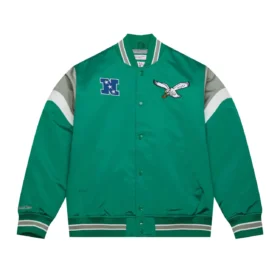 Heavyweight Satin Jacket Philadelphia Eagles