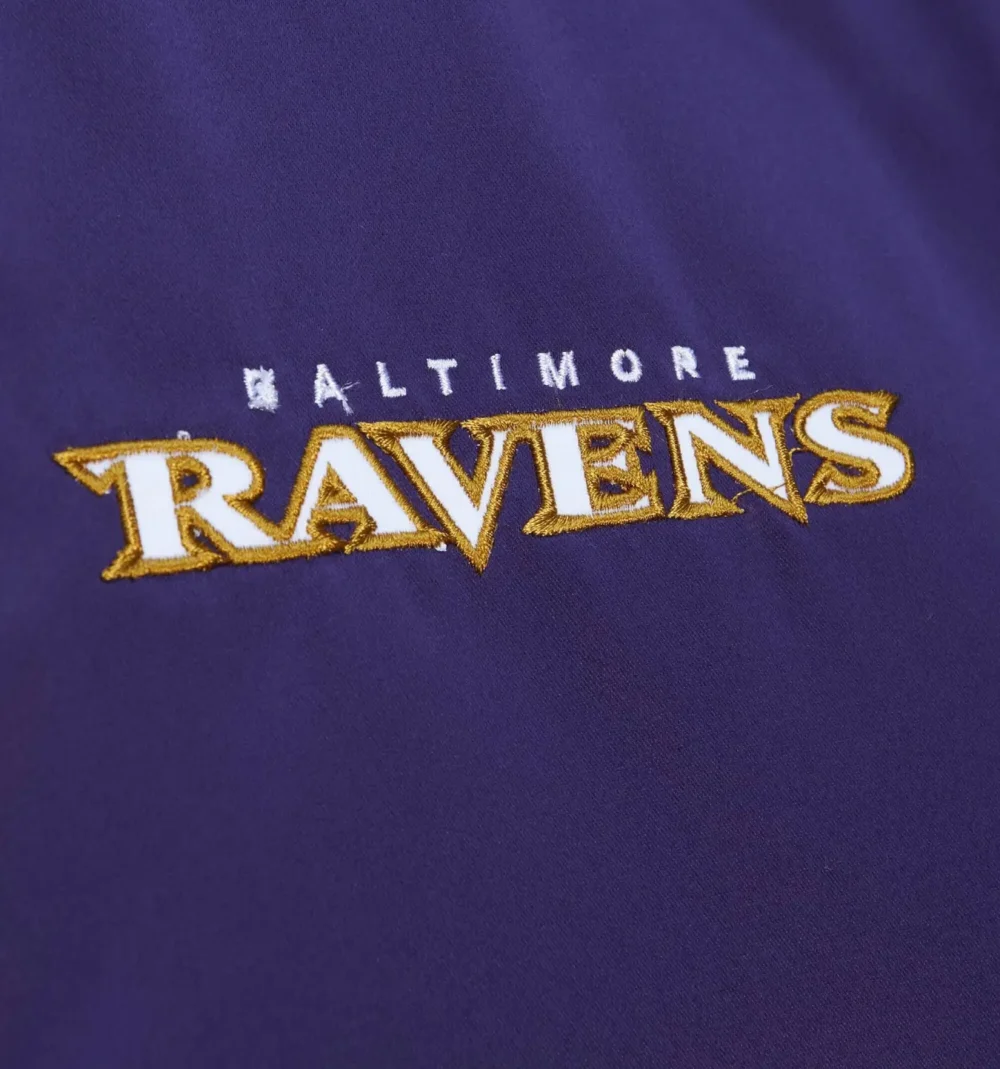 Heavyweight Satin Purple Jacket Baltimore Ravens