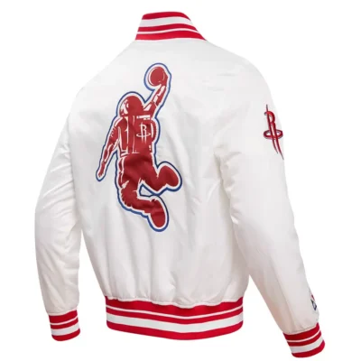 Houston Rockets Pro Standard City Edition Satin Varsity Jacket