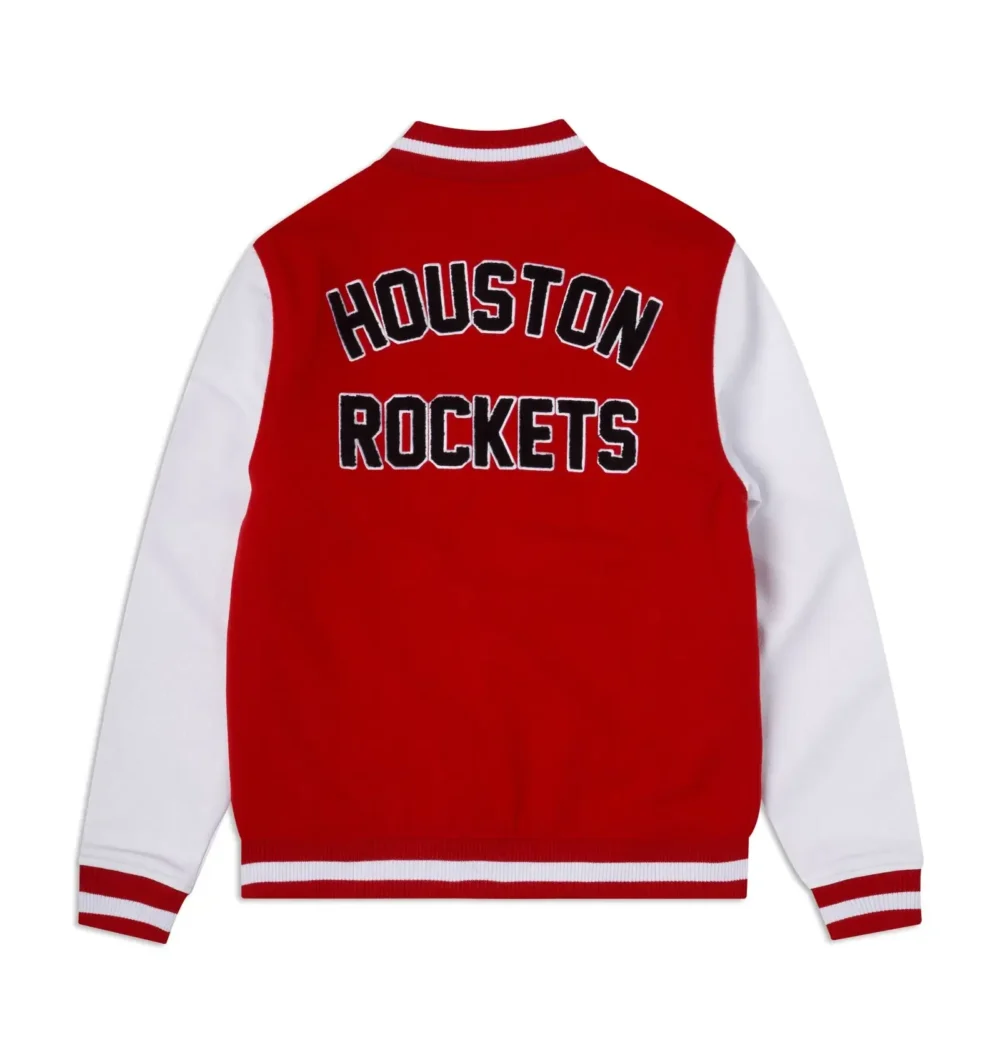 Houston Rockets Western Conference Wool Varsity Jacket