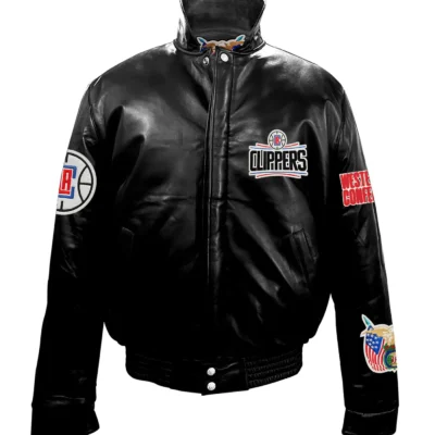 Jeff Hamilton Los Angeles Clippers Leather Jacket