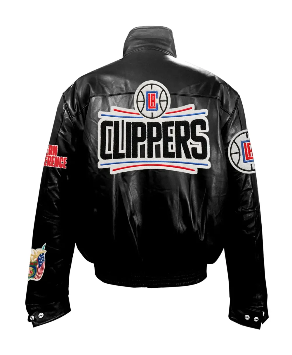 Jeff Hamilton Los Angeles Clippers Leather Jacket