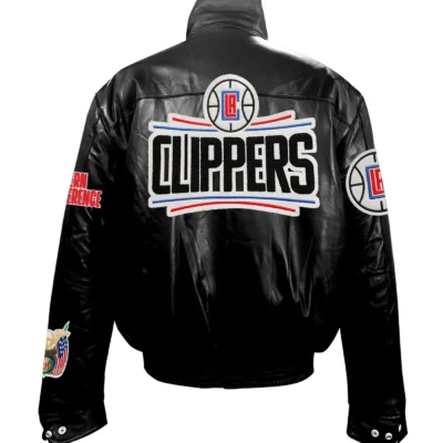 Jeff Hamilton Los Angeles Clippers Leather Jacket