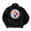 Jeff Hamilton Pittsburgh Steelers Leather Jacket