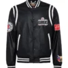 Jeff Hamilton X Los Angeles Clippers Vegan Leather Jacket