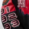 Jeff Hamilton Chicago Bulls Three Peat Leather Jacket