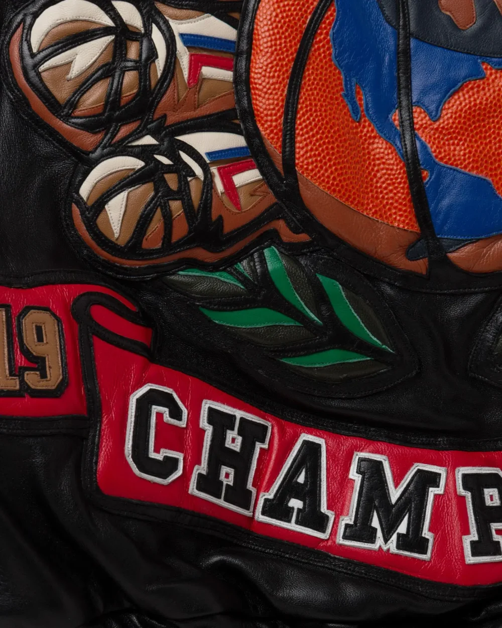 Jeff Hamilton Chicago Bulls Three Peat Leather Jacket