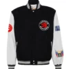 Jeff Hamilton X Toronto Raptors Wool & Leather Jacket