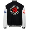 Jeff Hamilton X Toronto Raptors Wool & Leather Jacket