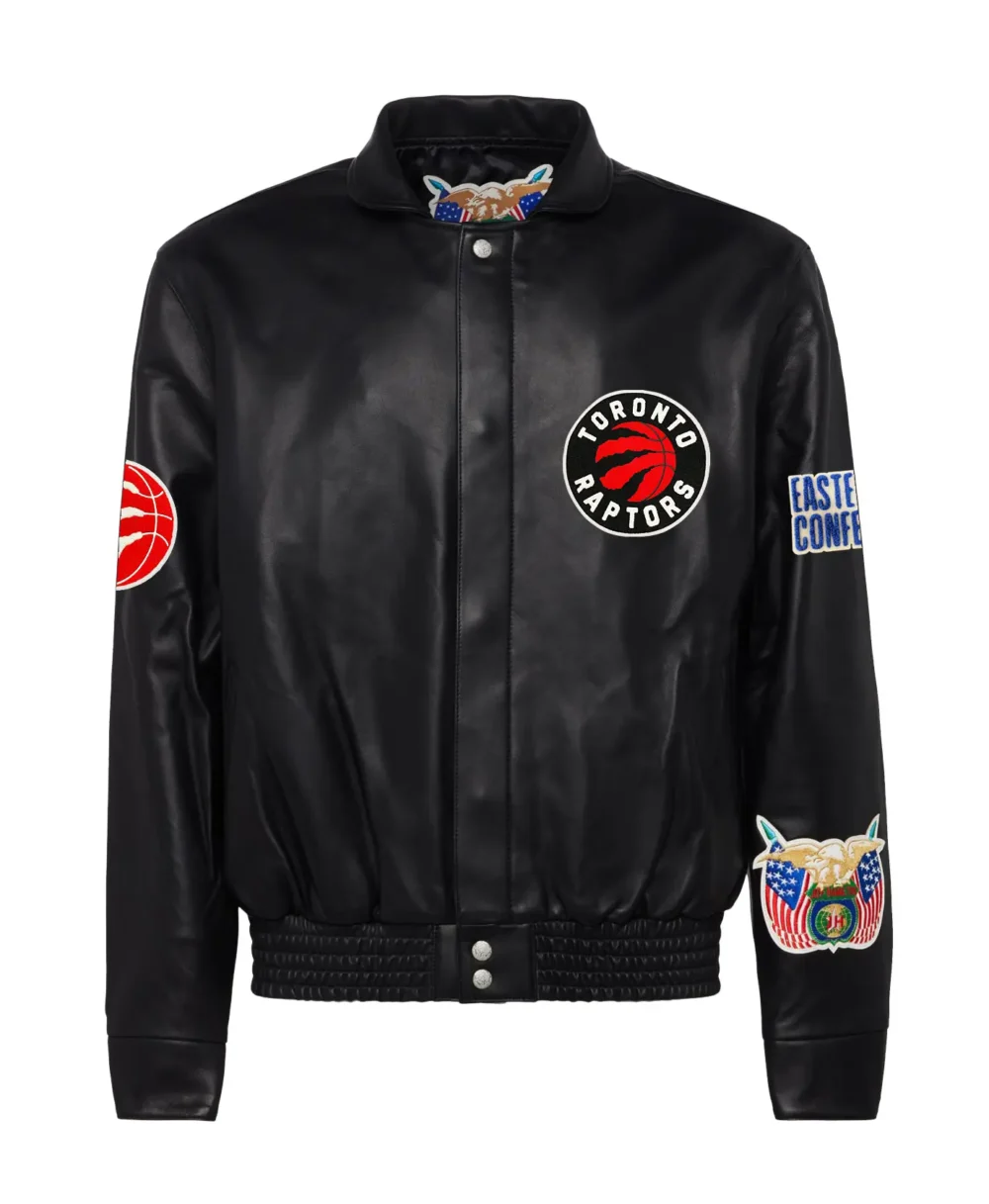 Jeff Hamilton X Toronto Raptors Leather Jacket